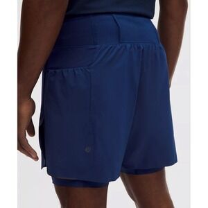 Lululemon Mens Fast and Free Multi-Pocket Running Short 5" Size XXL